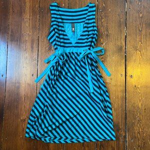 ELEMENT Striped Surf Dress, Summer Beach Cover Up, NWOT!